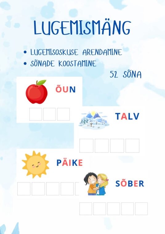 Lugemismäng I