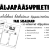 Väljapääsupiletid - sobilikud kõikidesse õppeainetesse