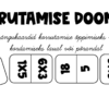 Korrutamise doomino - õppekaardid