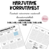 Harjutame korrutamist - värvimisülesanne