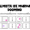 Valmista ise murdude doomino - töölehed