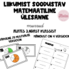 Liikumist soodustav matemaatiline ülesanne - murrud