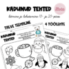 Kadunud tehted - liitmine ja lahutamine 10- ja 20-piires - talveteemaline