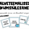 Talveteemalised liikumisülesanded - 27 liikumisülesannet