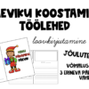 Päeviku koostamise töölehed - loovkirjutamine - JÕULUTEEMALINE