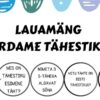 Lauamäng "kordame tähestikku"