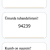 Bingo (naturaalarvude liitmine, võrdlemine ja ümardamine) - Image 2