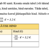 Lõiming: matemaatika ja kunstiõpetus. Jäätisekauss (kümnendmurd, harilik murd, ühikute teisendamine).