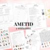 Ametid - töölehtede (7tk) komplekt