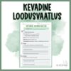 KEVADINE LOODUSVAATLUS