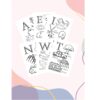 Alphabet Coloring Sheets