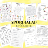 Spordialad: töölehtede komplekt (8 töölehte)