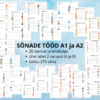 "A1 ja A2 tasemel sõnade tööd" (kokku 20 teemat ja 270 sõna)