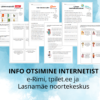 Info otsimine internetist - töölehtede komplekt (e-pood, tpilet, noortekeskus)