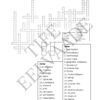 A1+ Crossword - School Subjects and Everyday Objects