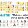 "Ametid - mul on ... kellel on ...?" ja pildikaardid