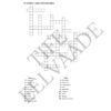 A1+ Crossword - School Subjects and Everyday Objects - Image 2