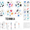 "TEHNIKA komplekt" - mäng "Leia ühine sümbol", pildikaardid, tööleht, piltsõnastik, juhend keeletunni läbiviimiseks