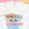 "A1 ja A2-tase: Nimeta...!" 108 kaarti (sobib ka eesti emakeelega õpilastele)