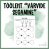 Tööleht "VÄRVIDE SEGAMINE"