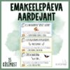 AARDEJAHT EMAKEELEPÄEVAKS