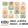 "KODU sõnavarakaardid - ainsus ja mitmus"