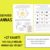 "SUVI: TEGEVUSED RANNAS - tööleht ja 27 valikukaarti"