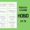 "HOBID - tegevuskaardid (24tk)" (Keeruta, kui ...)