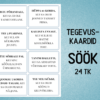 "SÖÖK - tegevuskaardid (24tk)" (Kummarda, kui ...)