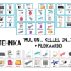 "TEHNIKA - mul on ... kellel on ...? + pildikaardid"