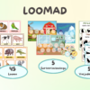 Õppekomplekt "Loomad"