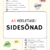 "A1 - SIDESÕNAD" (tööleht 2 lk)