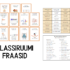 "KLASSIRUUMI FRAASID ("Mul on ... kellel on ..."; siltide ühendamine; tööleht)"