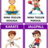 SPORDITEEMALISED SÕNAKAARDID poistele