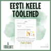 EESTI KEELE TÖÖLEHED 2