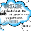 Kujunduselemendid klassi - pilved ja vikerkaar (tunniplaan seinale, õpilaste sünnipäevad, bannerid, motiveerivad mõtted jne) - Image 16
