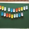 Kujunduselemendid klassi - pliiatsid (tunniplaan seinale, õpilaste sünnipäevad, banner, vanasõnad) - Image 2
