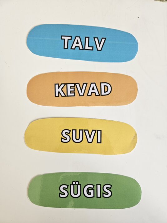 Kuud ja aastaajad