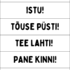 "Rääkivad seinad - töökäsklused (pilt+fraas)" - Image 4