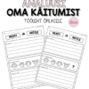 Analüüsi oma käitumist - tööleht