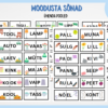 Lugemismäng - "Moodusta sõnad"