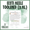 EESTI KEELE TÖÖLEHED 3