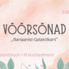 Võõrsõnade õpikaardid ,,Banaanist Galaktikani"