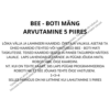 BEE - BOTI MÄNG - ARVUTAMINE 5 PIIRES