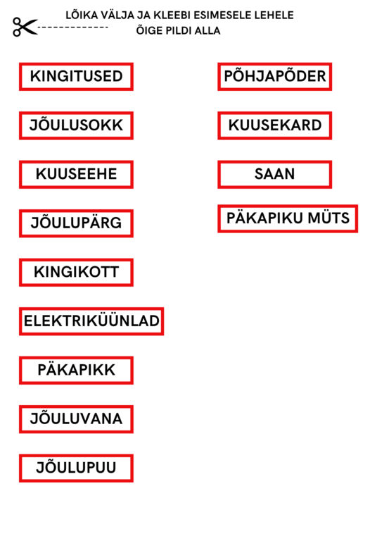 LEIA PILDILE ÕIGE NIMETUS - JÕULUD - Image 2