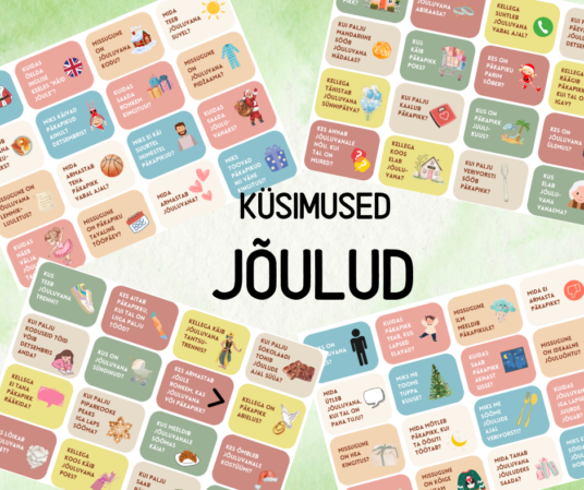 "JÕULUD - 64 küsimuste kaarti"