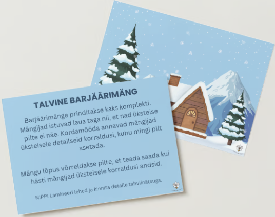 Kõnearendus: talvine barjäärimäng