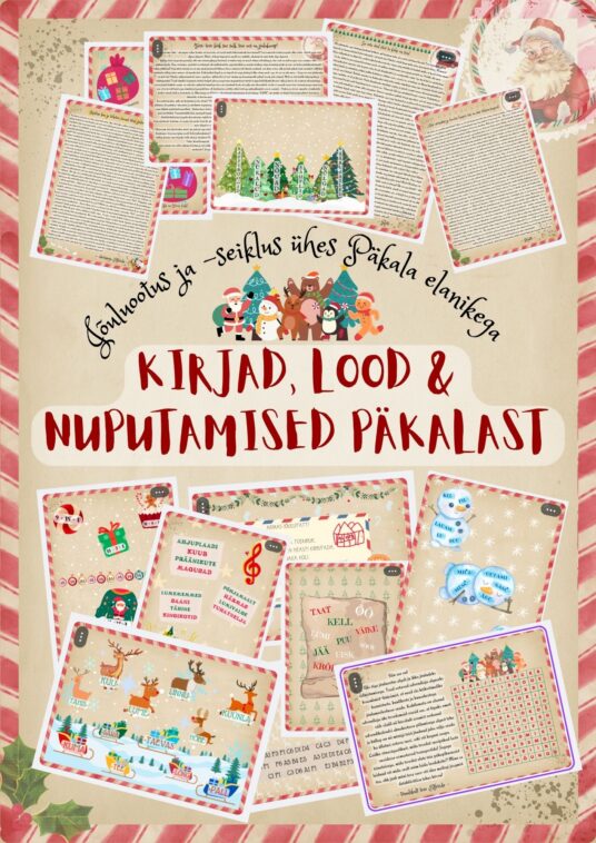 KIRJAD, LOOD & NUPUTAMISED PÄKALAST