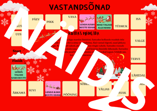 Vastandsõnade lauamäng