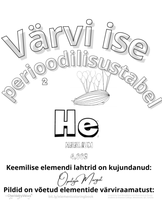 Keemiliste elementide värviraamat